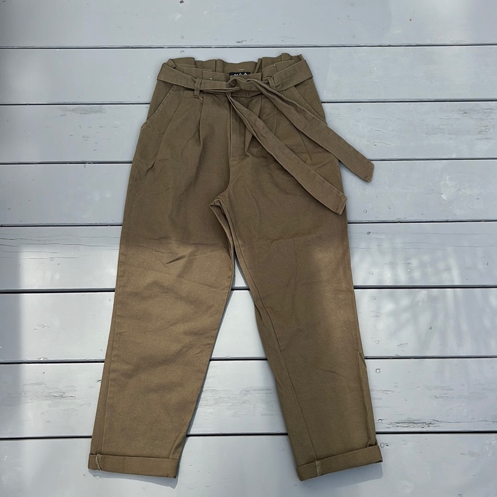 Paper Bag Trouser Pants